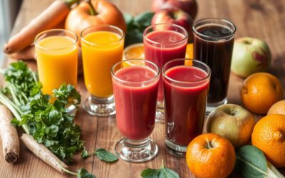 10 recettes de jus détox