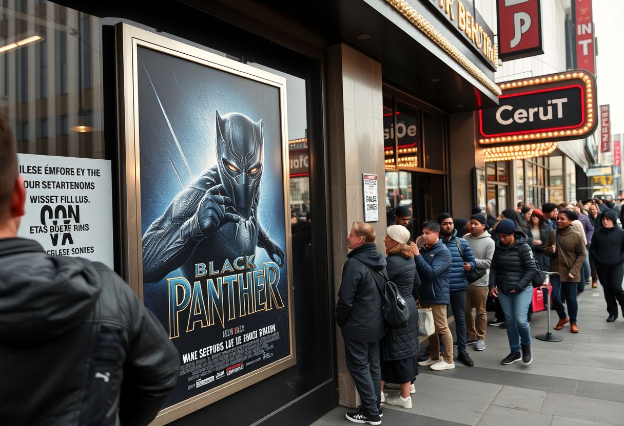 « Black Panther » bat tous les records d'entrée aux États-Unis