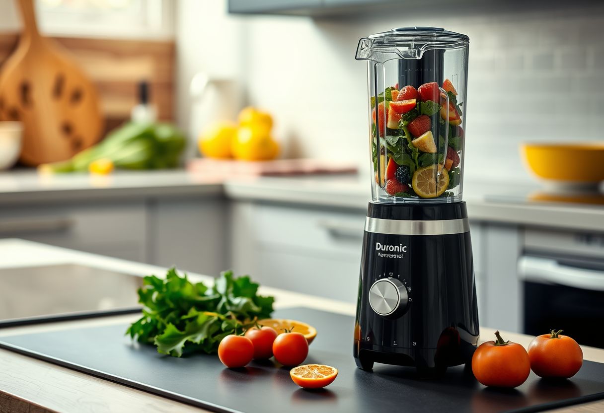 Mixer plus facilement avec un blender Duronic de qualité