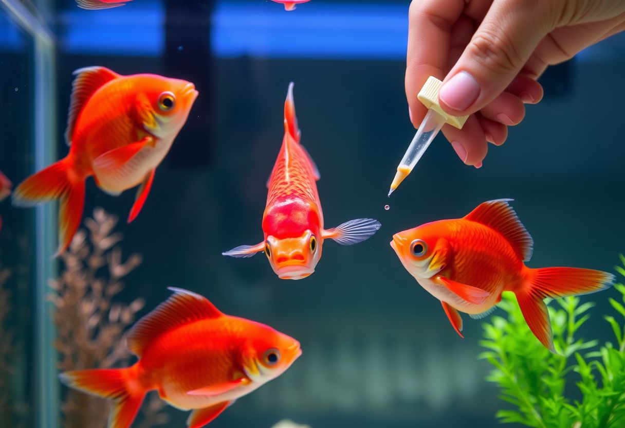 Comment bien nourrir ses poissons rouges ?