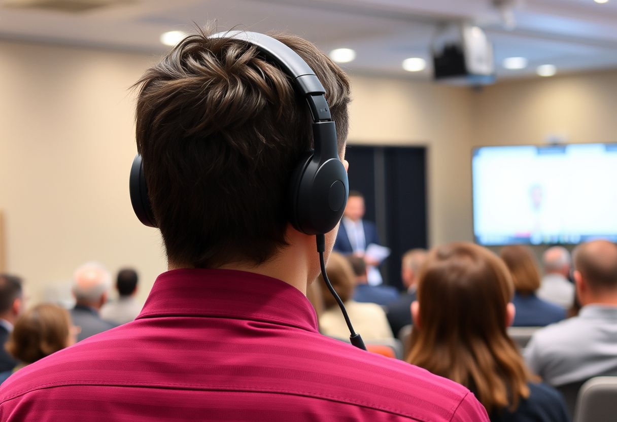 Comment se déroule l'interprétation de conférence ?