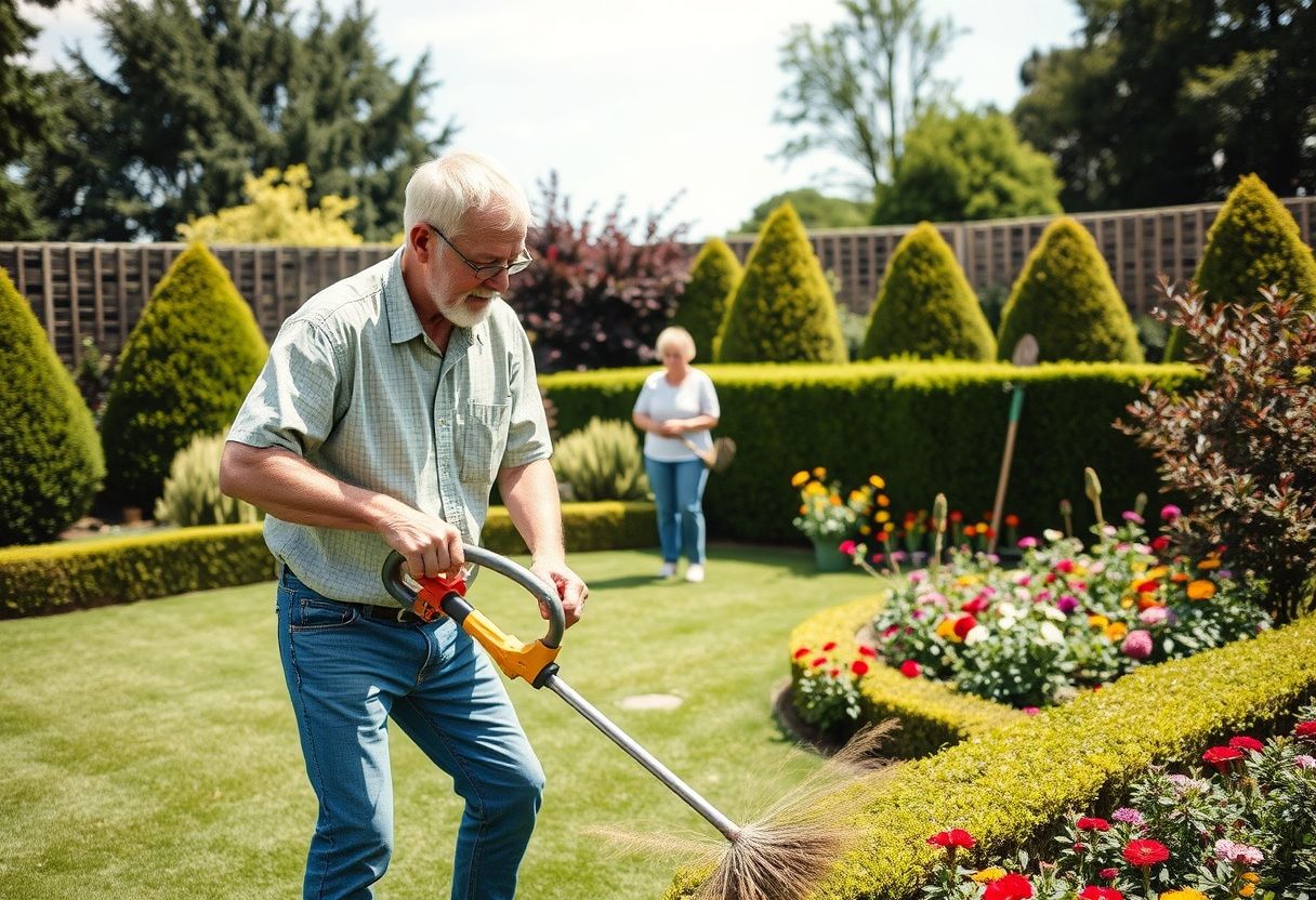 Entretenir son jardin avec une débroussailleuse