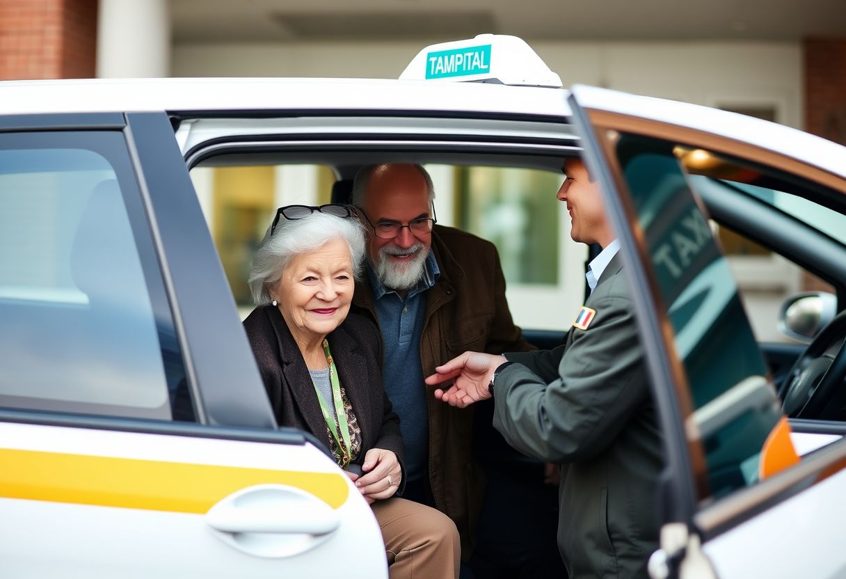 Le taxi conventionné, un grand secours pour les malades